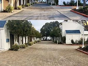 Old Pavement Pavers Upgrade